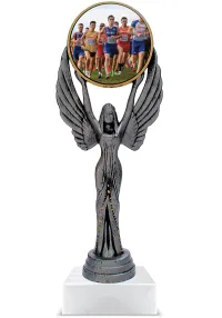 Trofeo personalizado de resina cross