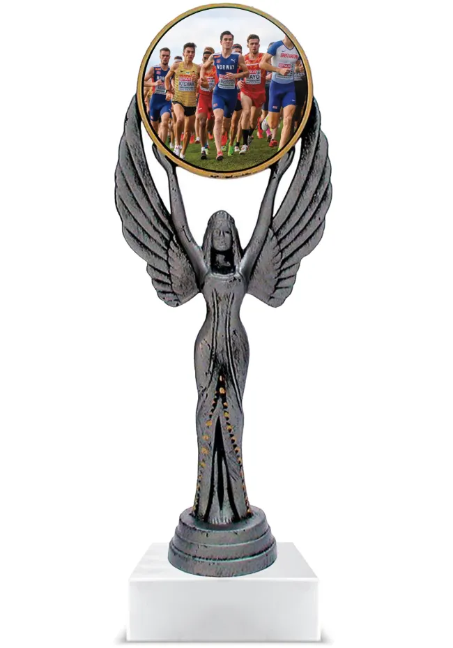 Trofeo personalizado de resina cross