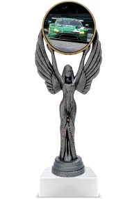 Trofeo personalizado de resina coches