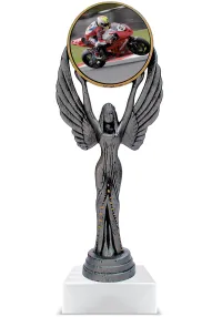 Trofeo personalizado de resina motos