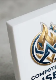 Trofeo taco de metacrilato blanco 2cm Thumb Trofeo taco de metacrilato blanco 2cm Thumb