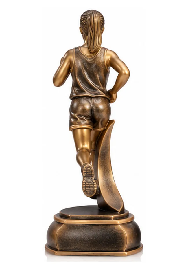 Trofeo de Atletismo Femenino en Resina Bronce – Corredora