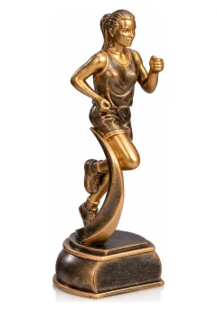 Trofeo de Atletismo Femenino en Resina Bronce – Corredora Thumb