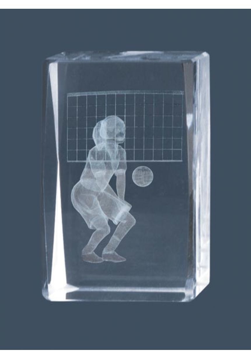 Trofeo cristal 3D Volley Femenino