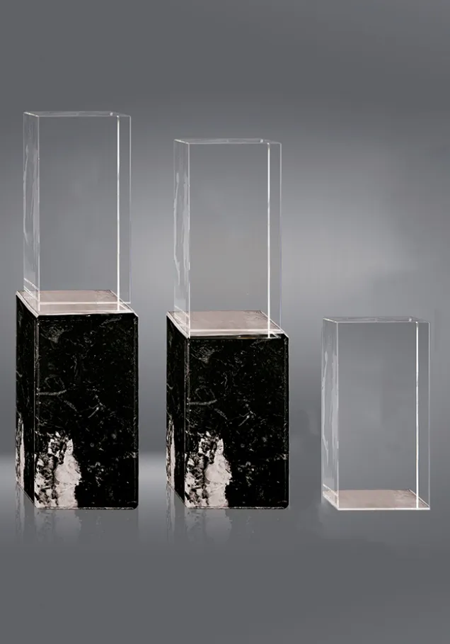 3D-Kristall-Trophäe Golf-Spieler-Mann