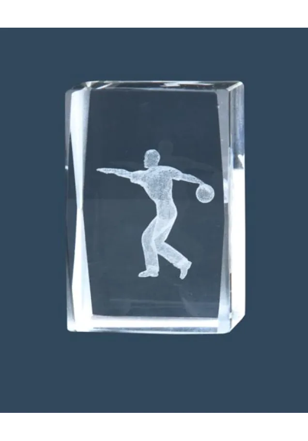 Kristalltrophäe Bowling 3D-Player
