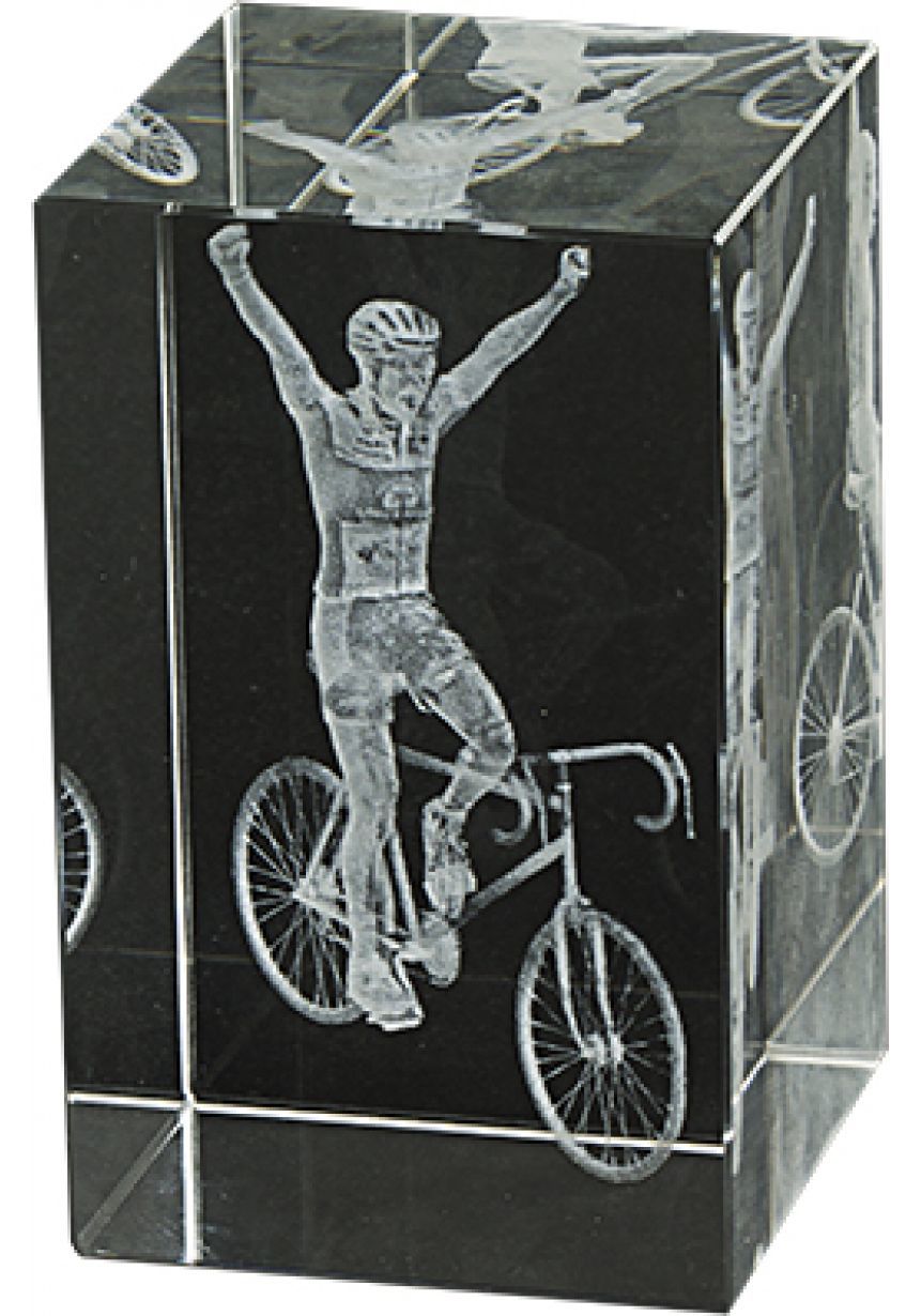 Trofeo cristal 3D Ciclismo