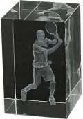 Trofeo cristal 3D Jugador Tenis-1 Thumb