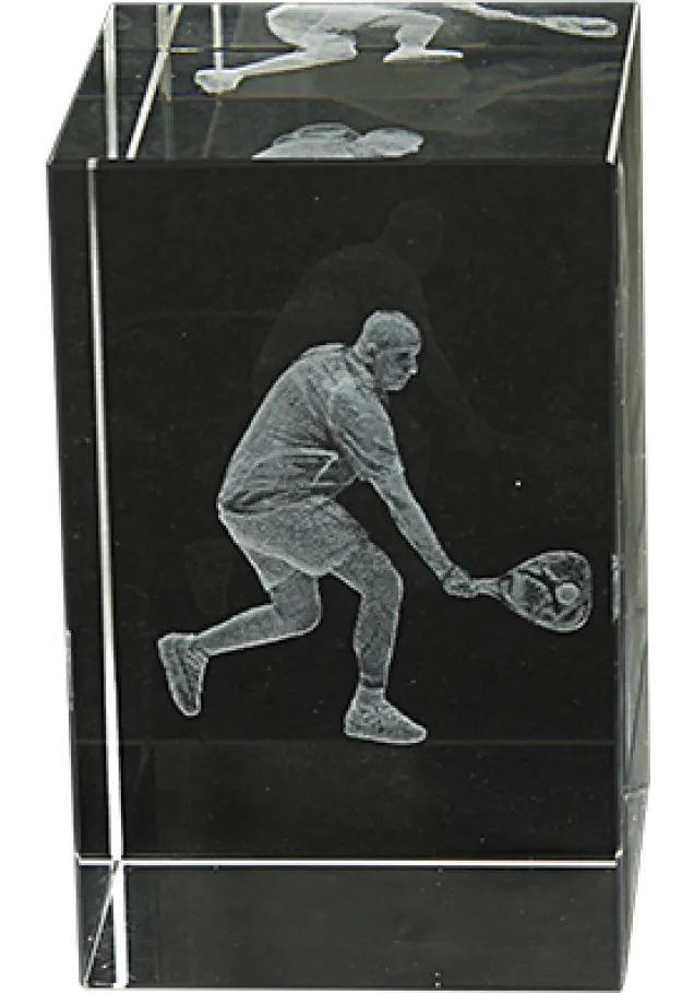 3D-Kristall-Trophäe Pádel