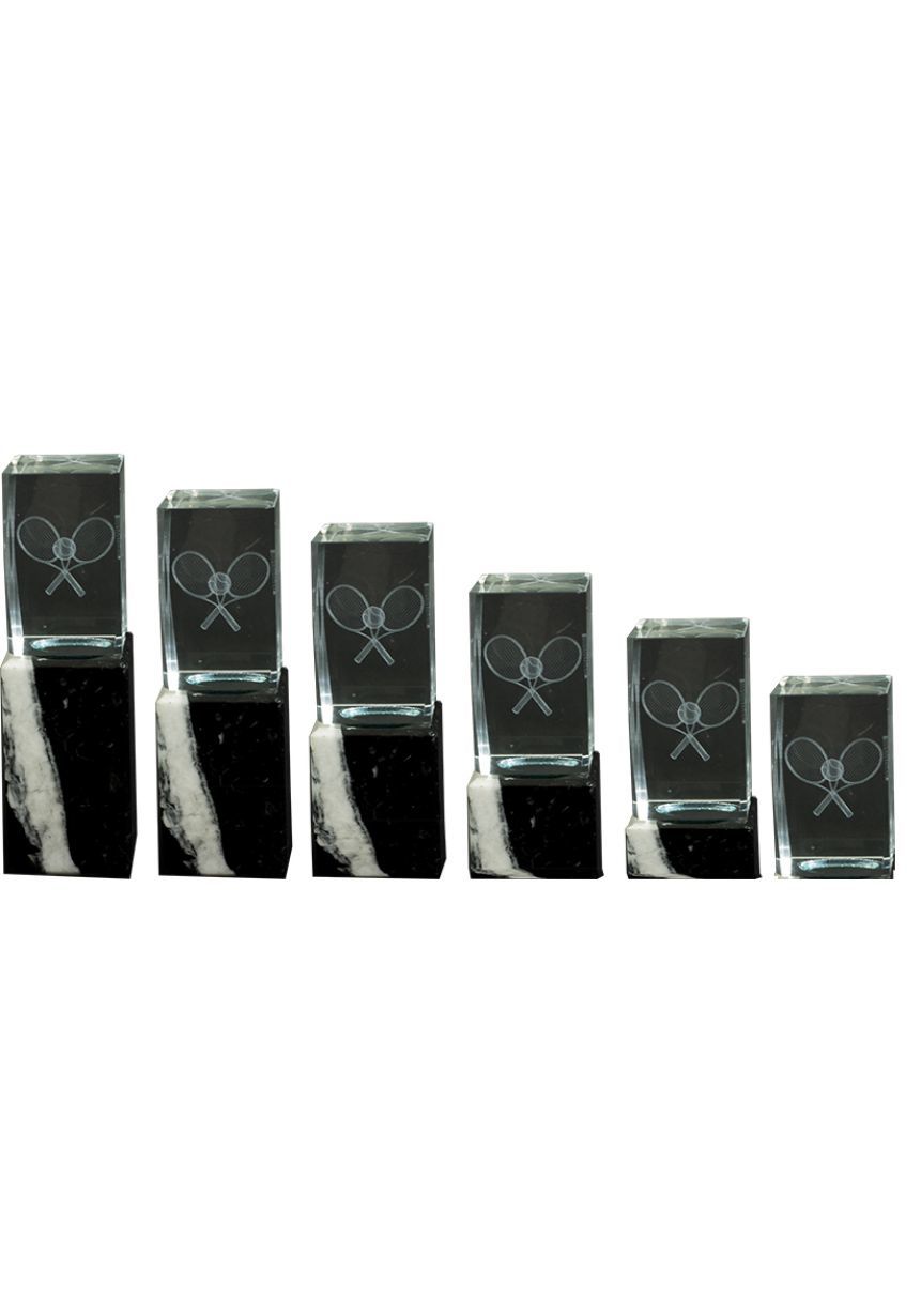Trofeo cristal 3D Dardos