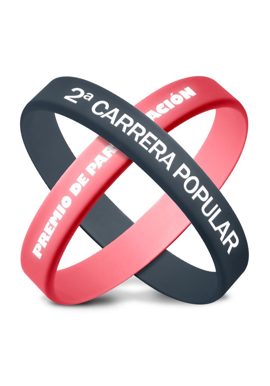 Pulsera de silicona personalizada