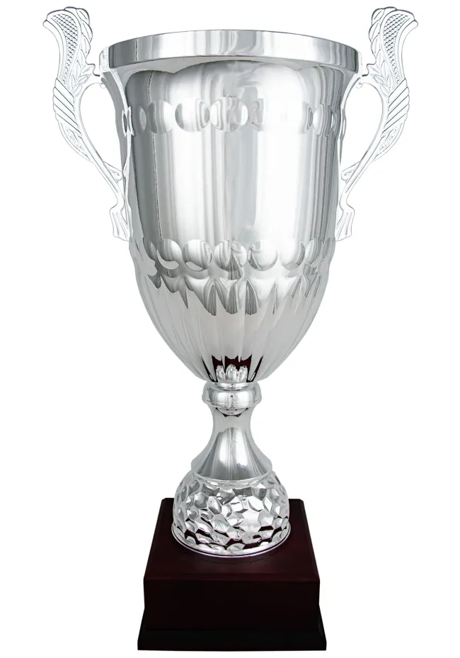 Azul floco alzata alça de vidro