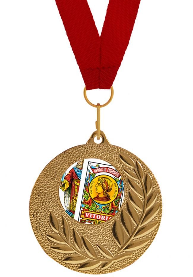 Medalla Completa de Cartas