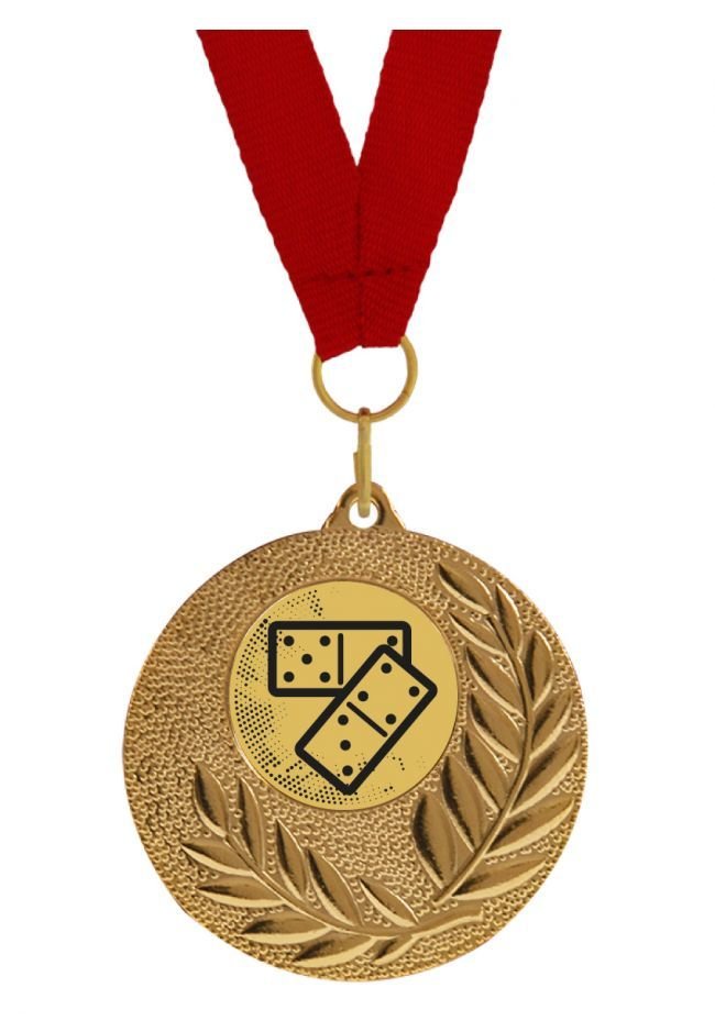 Medalla Completa de Dominó