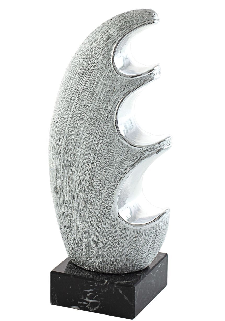 Trofeo jarrón cerámica estriado