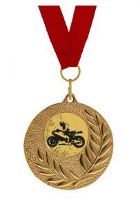 Médaille moto