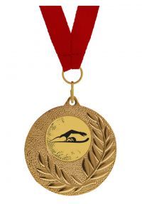 Medalla Completa de Natación