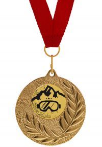 Medalla Completa de Ski
