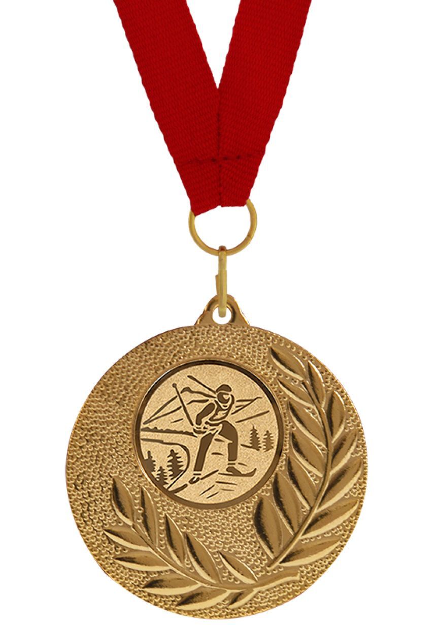 Medalla Completa para Ski