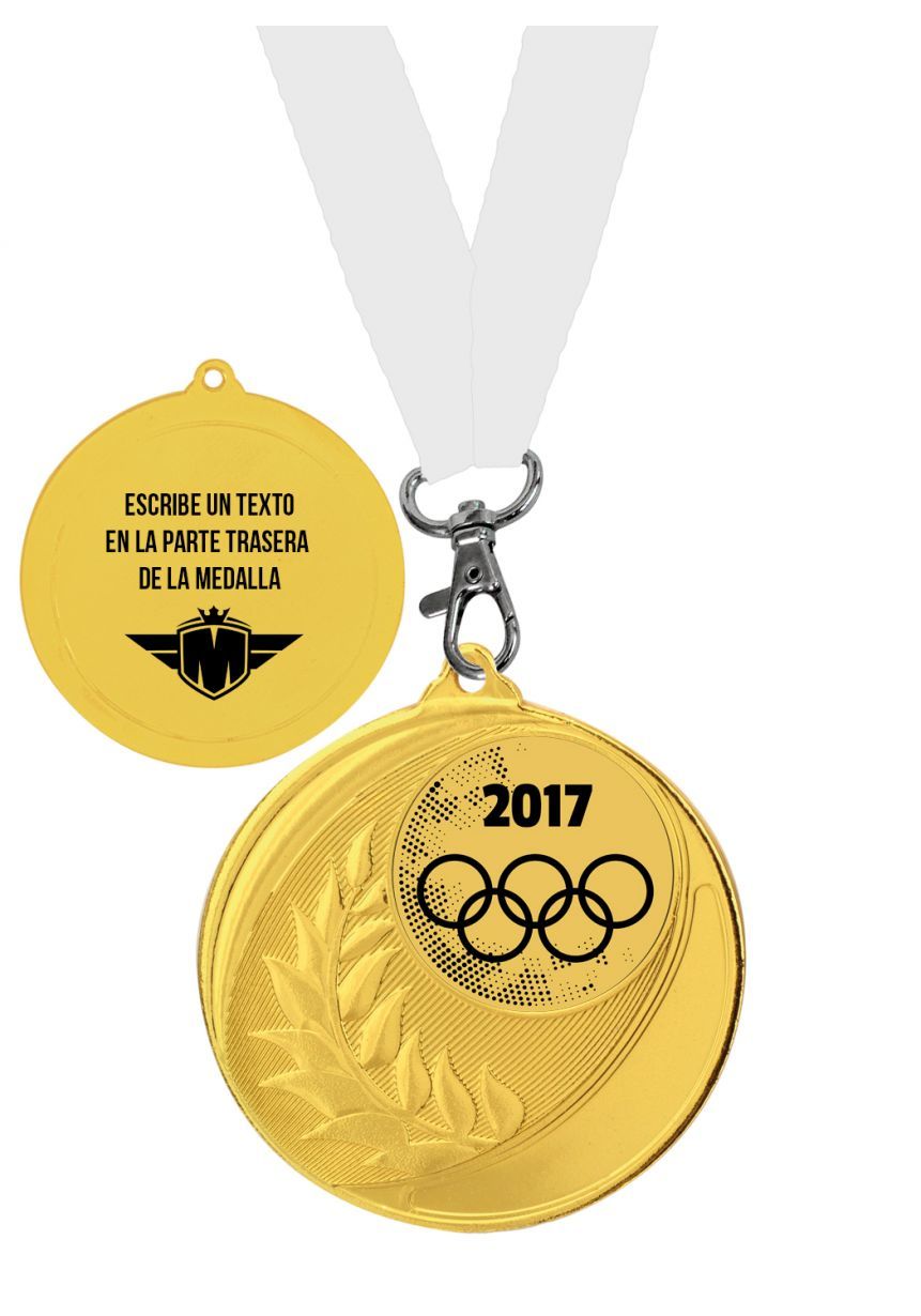Medalla personalizada completa