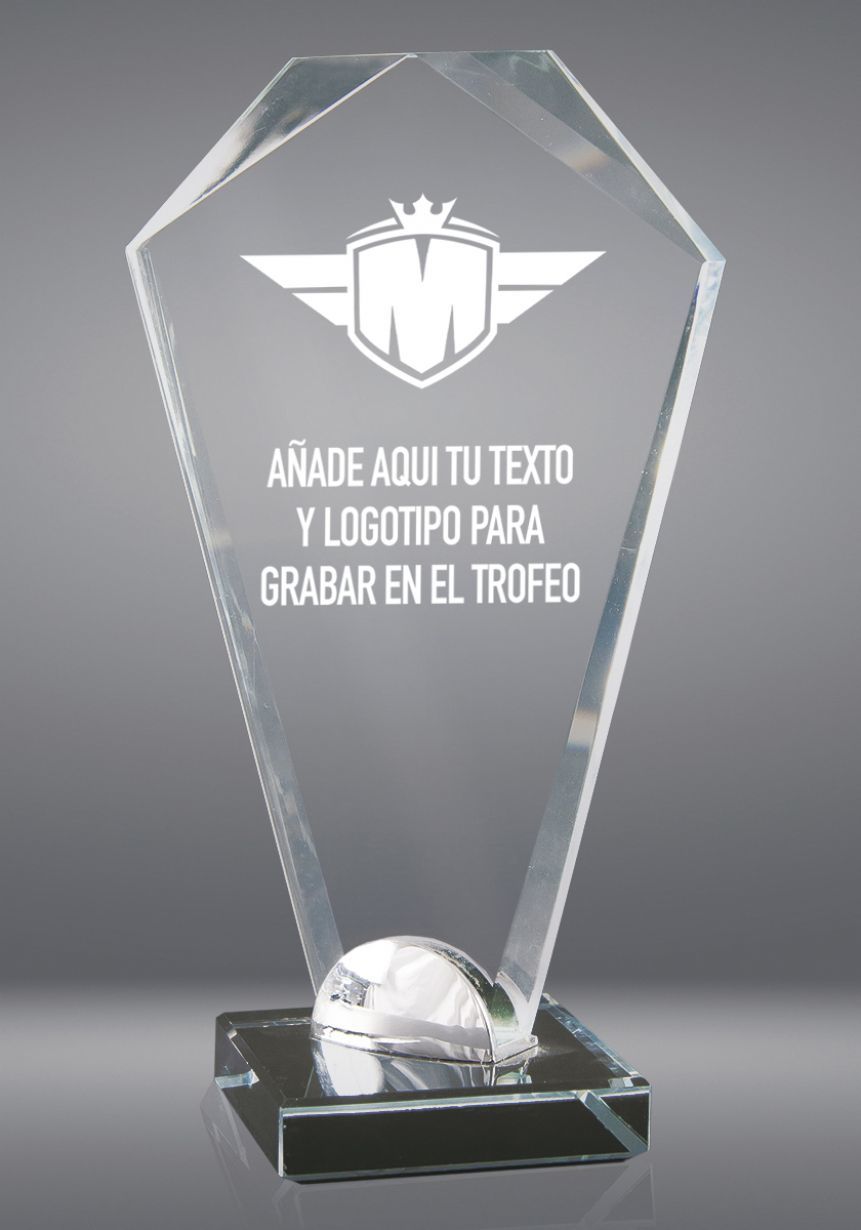 Trofeo cristal Prisma
