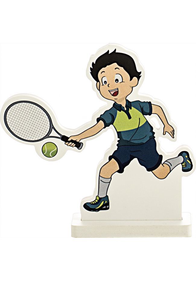 Trofeo muñeco deportivo tenis