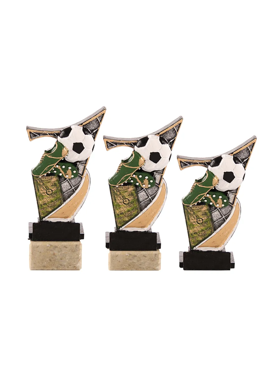 Trofeo resina aplique tenis