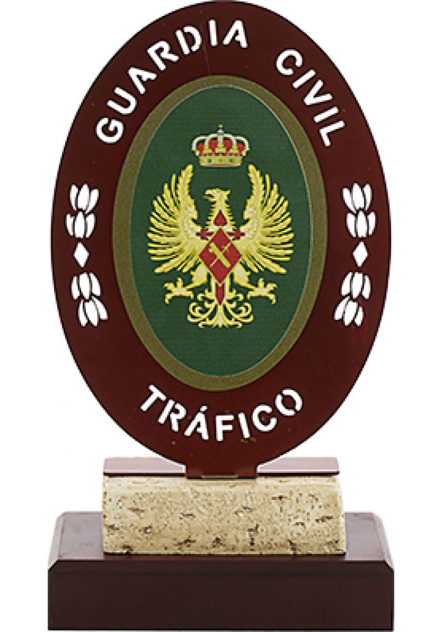 Trofeo Metal Guardia Civil de Tráfico