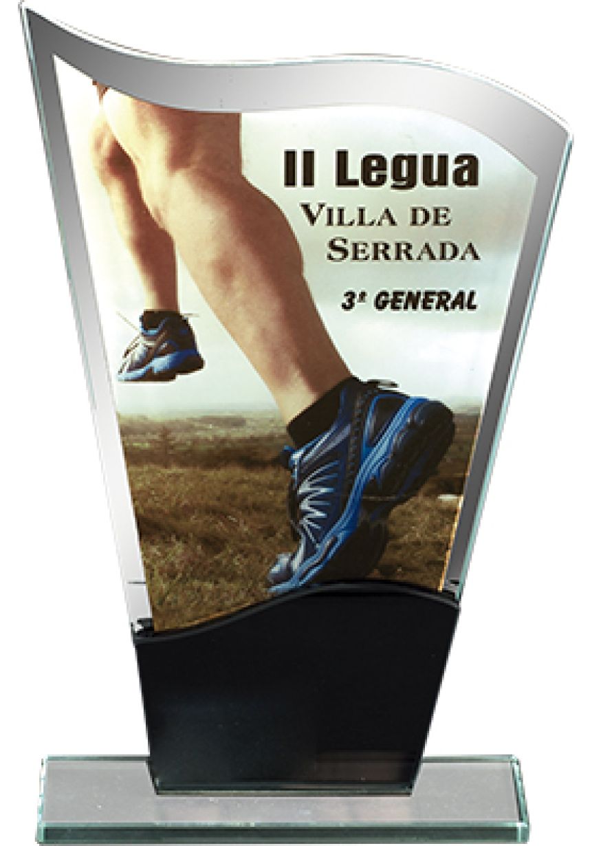Trofeo en Color con forma de Vela