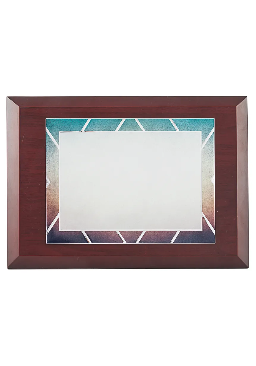 Placa Homenaje Labrado Madera