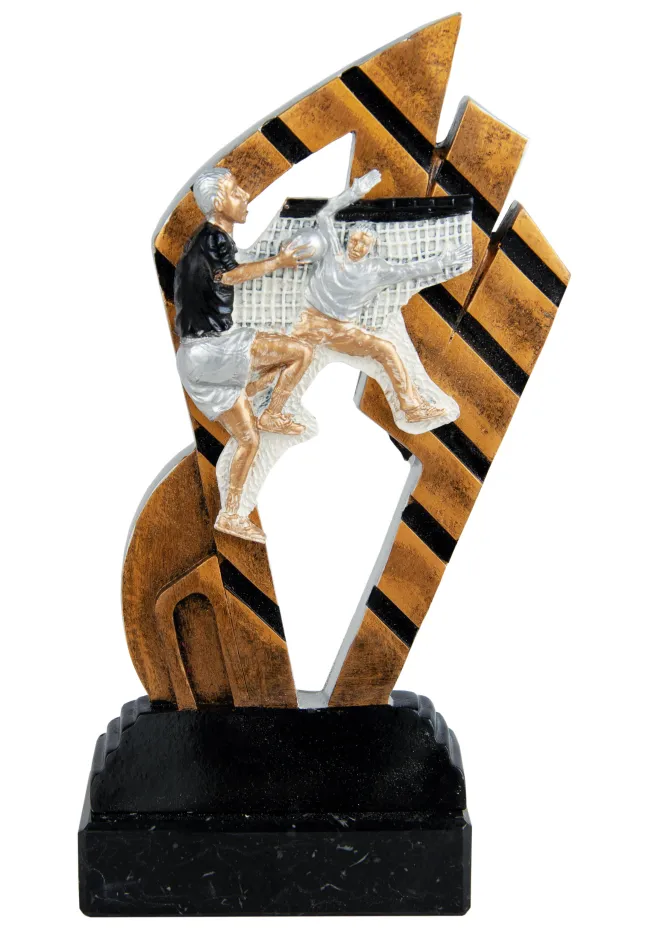 Trofeo de Balonmano realizado en resina  