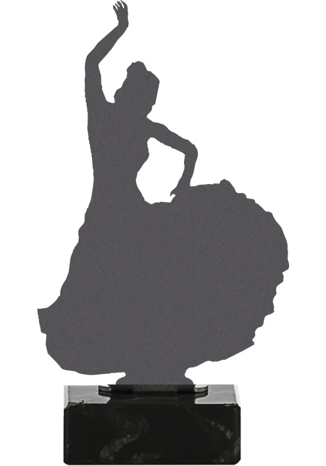 Eine Trophäe aus Metall Sevillana