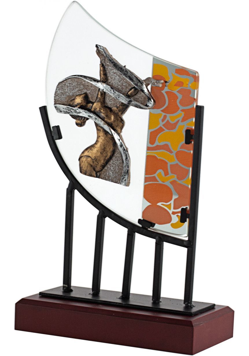 Glass Trophy for Rhythmic Gymnastics
