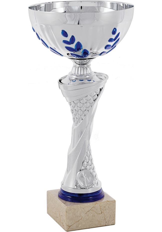 Colonna Coppa Blu Ovali Colonna Coppa Blu Ovali