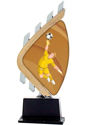 Metall-Trophäe Torwart