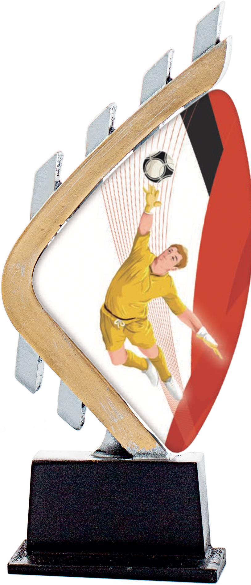 Metallo trofeo portiere