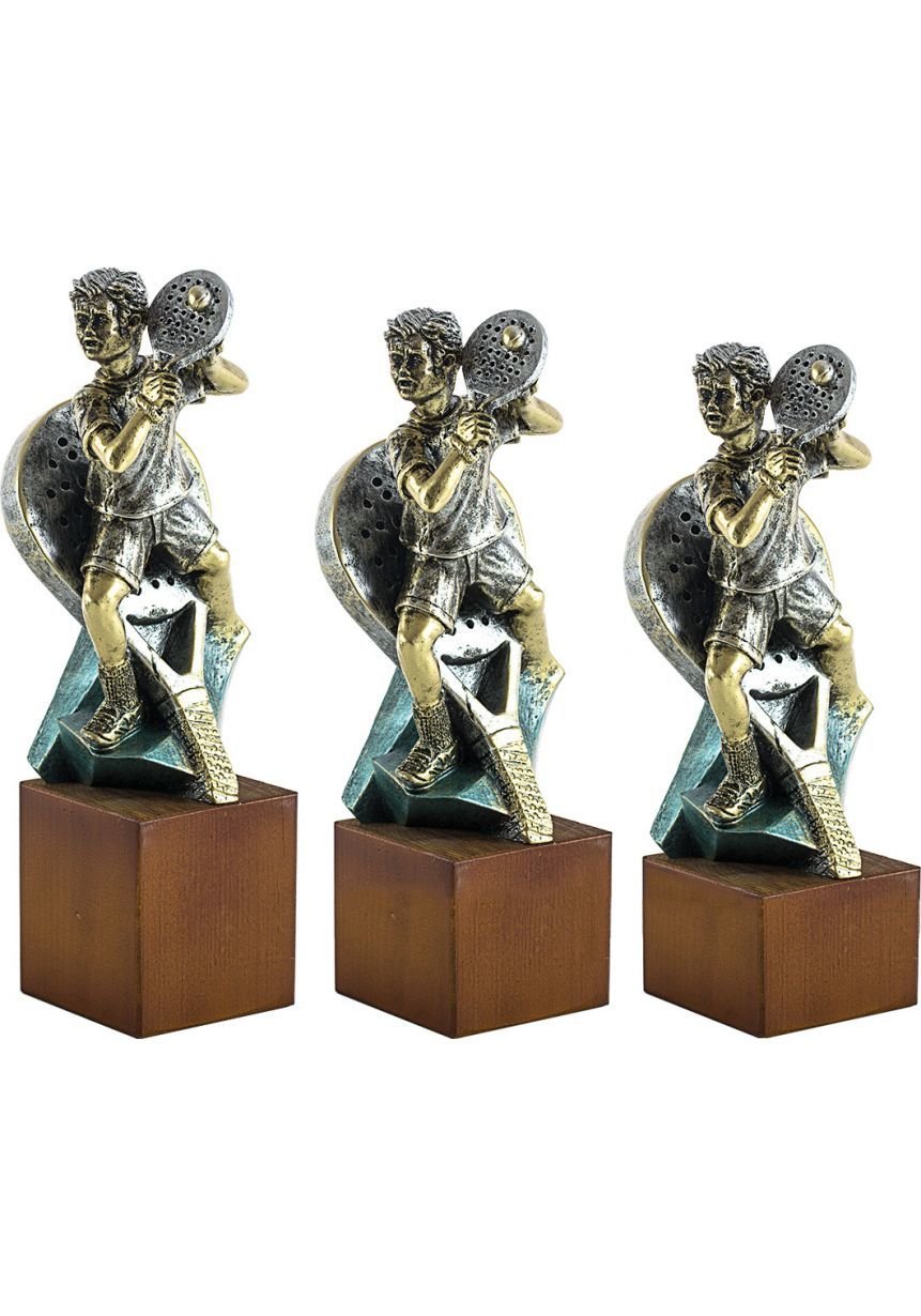 Trofeo de Pádel Jugador resina