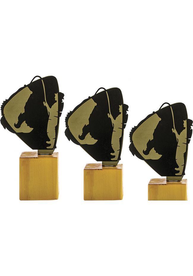 Trofeo de Pesca en Metal/Madera Trofeo de Pesca en Metal/Madera
