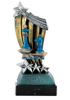Trofeo Resina Estrella Ajedrez Thumb Trofeo Resina Estrella Ajedrez Thumb
