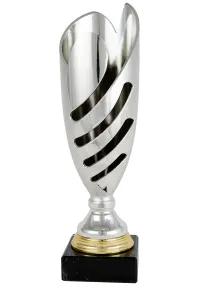 Trophy cup blue details