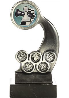Allegorical trophy Harz Silber Plattenhalter Thumb