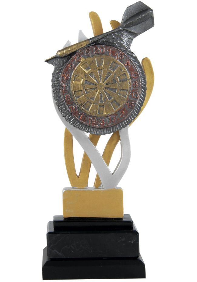 Crystal Trophy for Darts Tournament