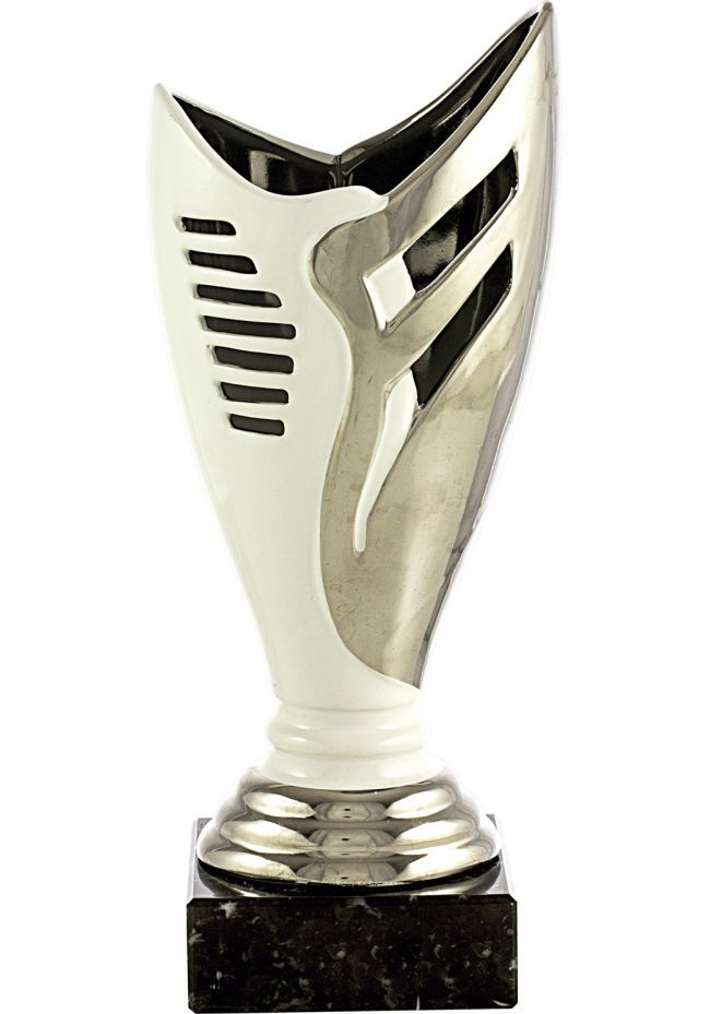 Trofeo jarrón cerámica Bicolor