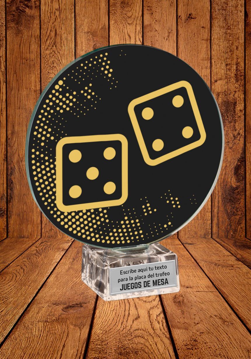 Trofeo de Cristal Juegos de Mesa
