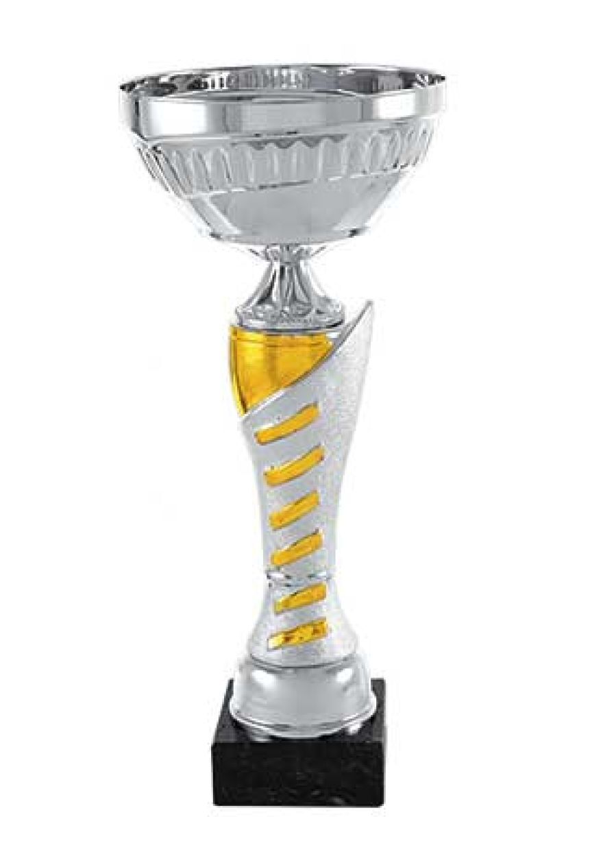 Trofeo vela vertical en oro
