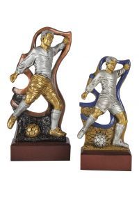 Trofei di calcio in resina d'oro e argento