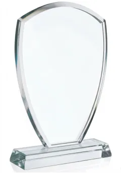 Trofeo de Cristal de Diseño en Forma de Escudo - Premio Elegante y Personalizable Thumb Trofeo de Cristal de Diseño en Forma de Escudo - Premio Elegante y Personalizable Thumb