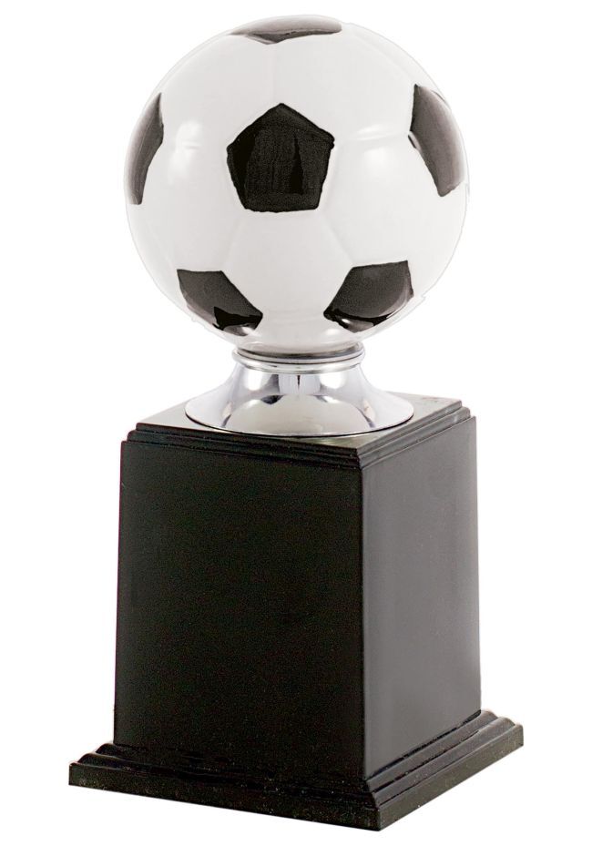 Soccer ball trophy
