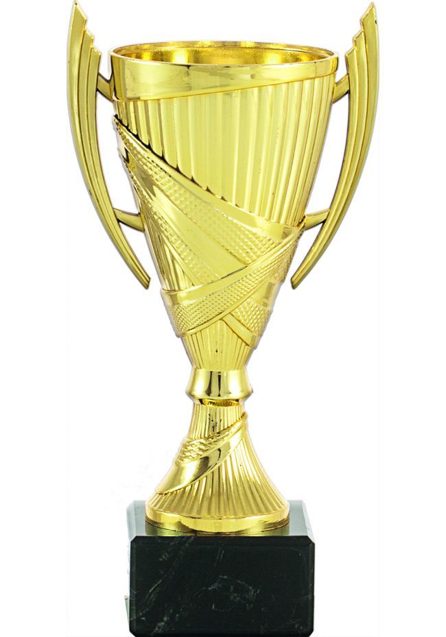 Trophy cup cone color oro maniglie