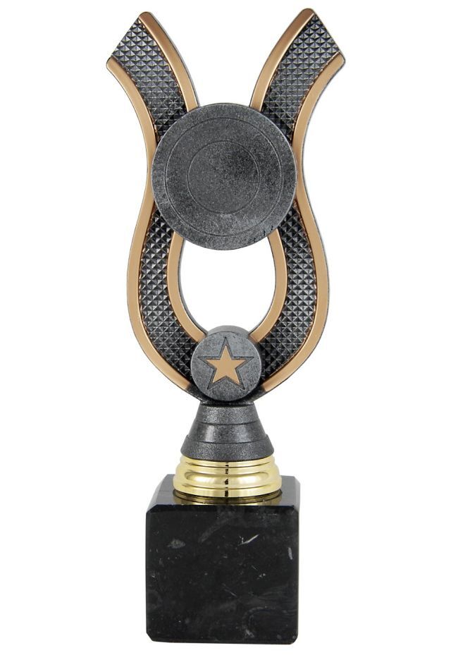 2018 one piece metal trophy